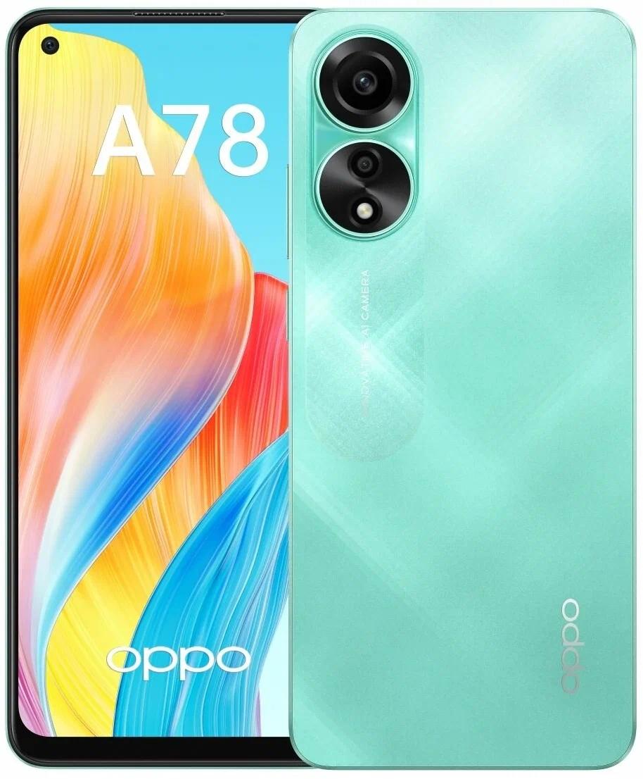 Смартфон Oppo A78 8/256GB зелёный