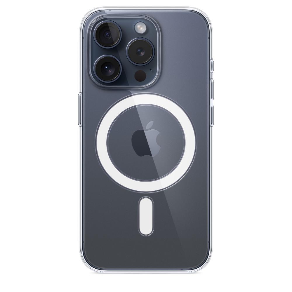 Оригинальный чехол Apple для iPhone 15 Pro Clear Case with MagSafe MT223ZM/A прозачный