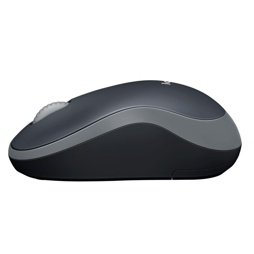 Мышь беспроводная USB Logitech M185 (Cерая)