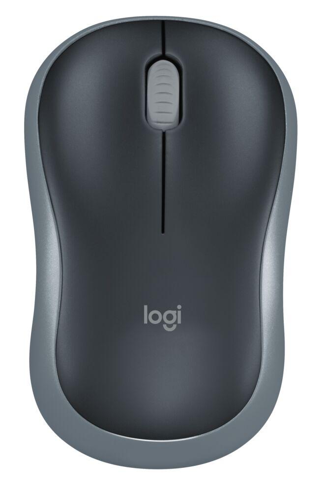 Мышь беспроводная USB Logitech M185 (Cерая)