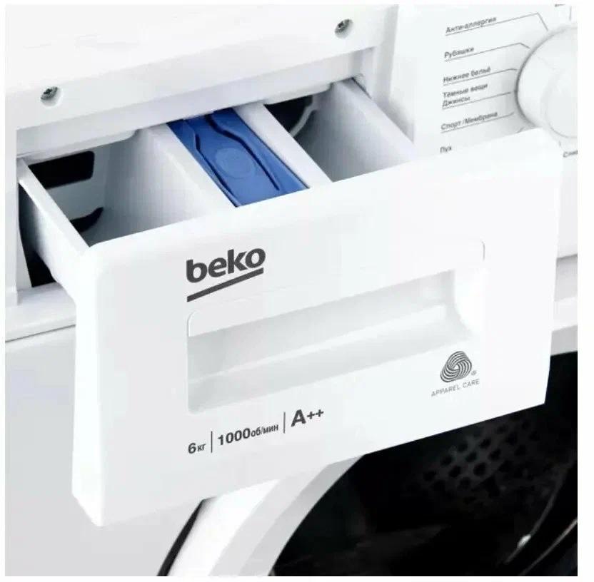 Стиральная машина Beko 6кг WRE6512BWW