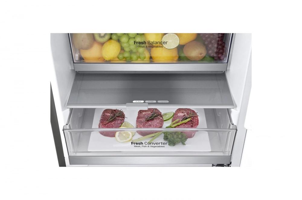 Холодильник LG GC-B459SMUM 341л (серый)