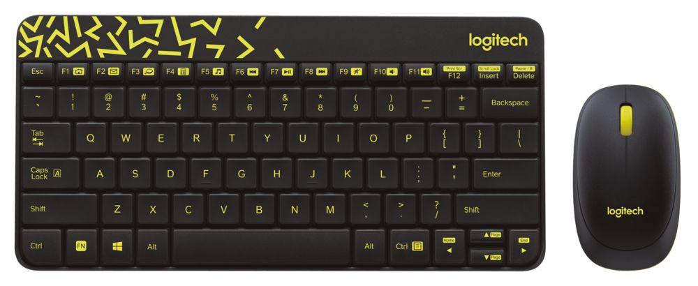 Клавиатура+мышь LOGITECH MK240 (L920-008213) черный