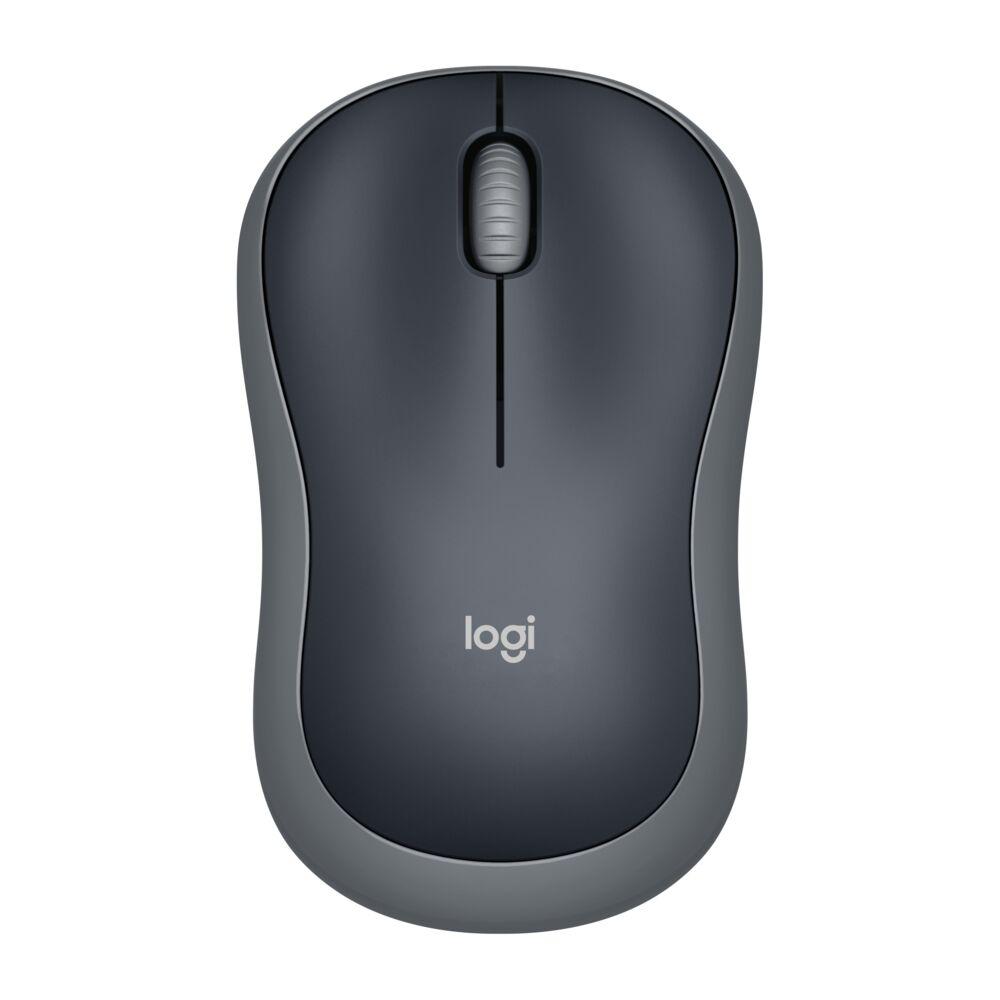 Мышь беспроводная USB Logitech M185 (Cерая)