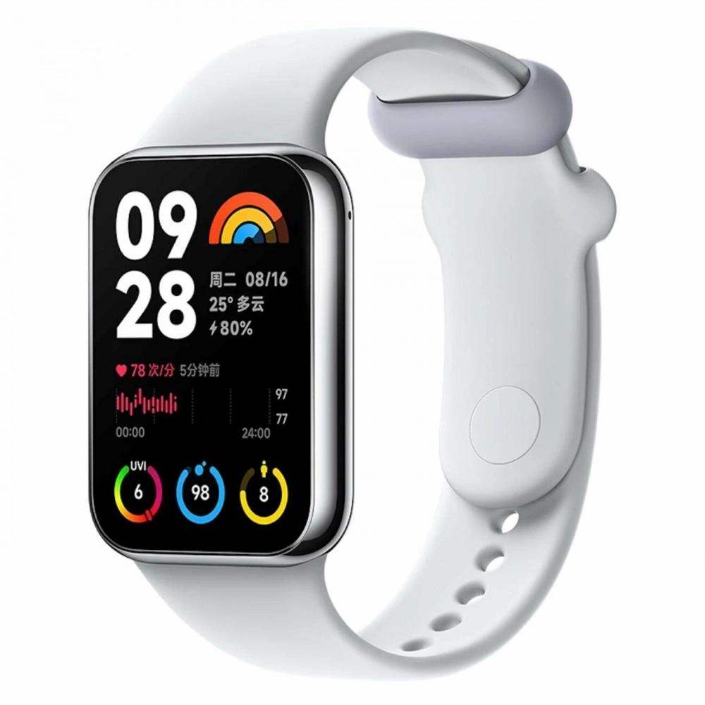 Фитнес браслет Mi Band 8 Pro (белый ветер)