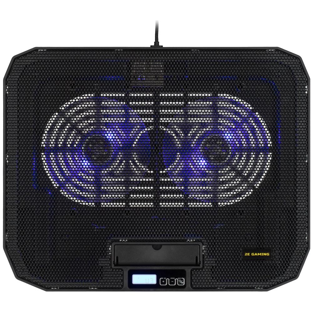 Подставка для ноутбука (охлаждение),с вентиляторами осевыми 2E GAMING Cooling Pad 2E-CPG-003 Black