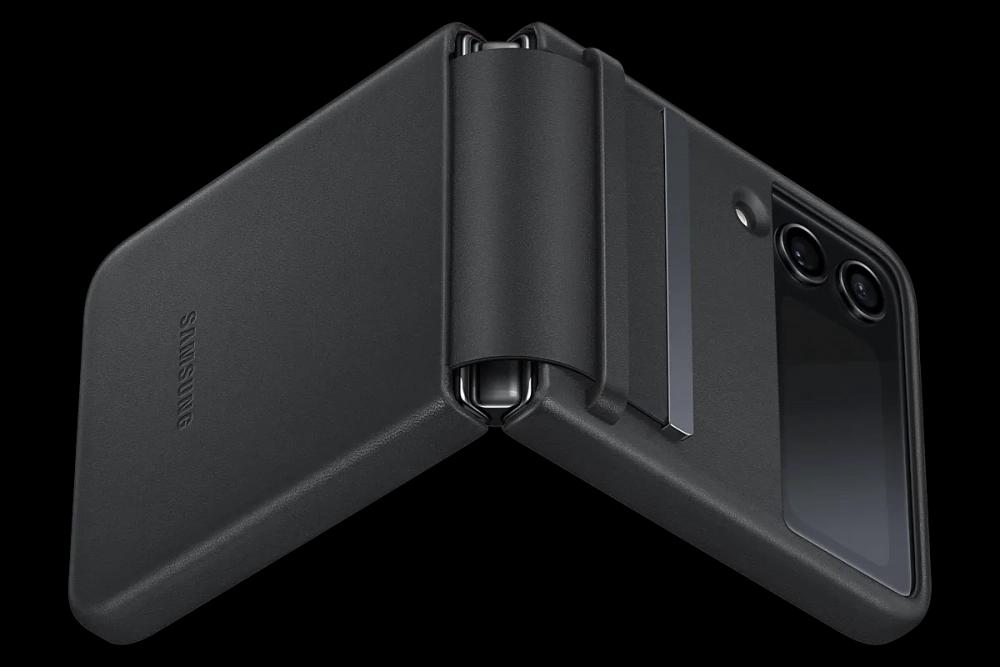 Чехол Samsung Flap Leather Cover Z Flip4 (EF-VF721LBEGRU)