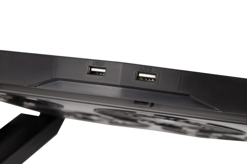 Подставка для ноутбука (охлаждение),с вентиляторами осевыми 2E GAMING Cooling Pad 2E-CPG-005 Black
