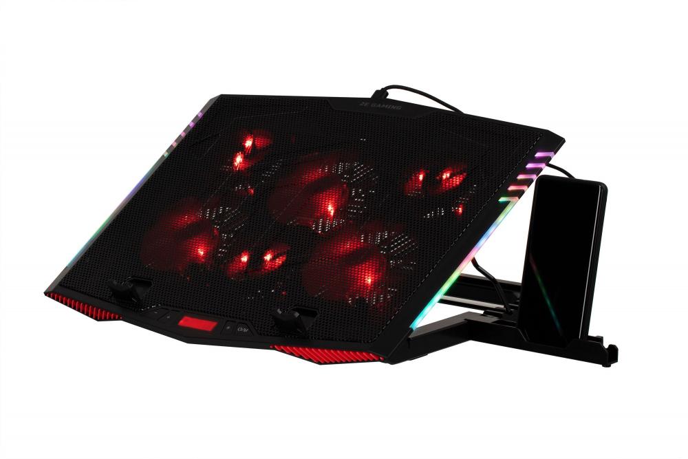 Подставка для ноутбука (охлаждение),с вентиляторами осевыми 2E GAMING Cooling Pad 2E-CPG-005 Black