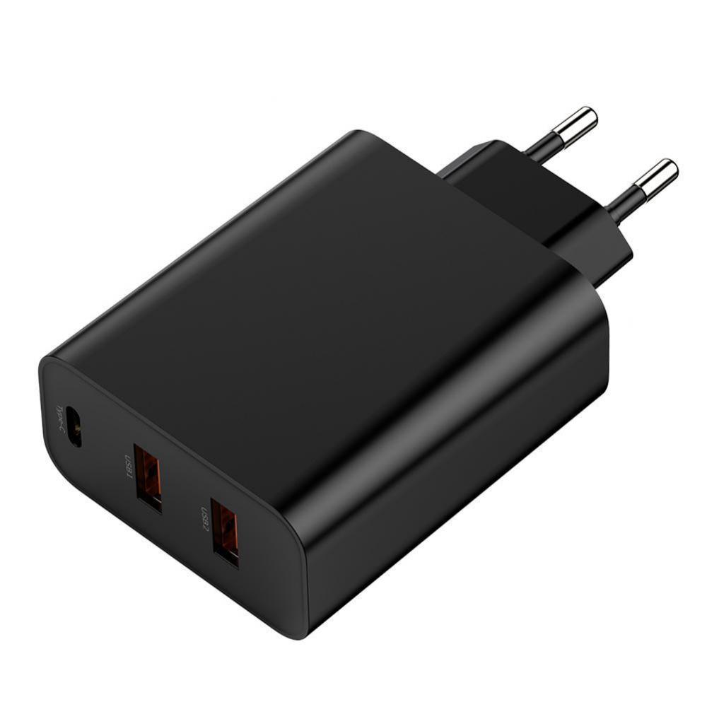 Baseus EU910 Charger 60W qora