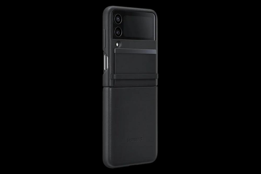 Чехол Samsung Flap Leather Cover Z Flip4 (EF-VF721LBEGRU)