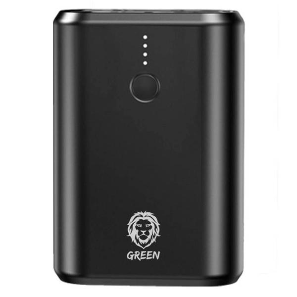 Power bank Green Lion 10000 мАч PD 20W чёрный