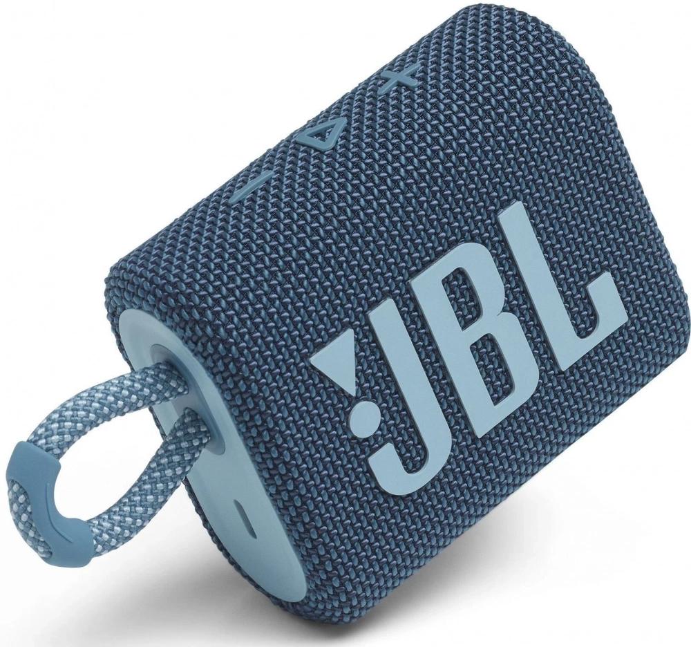 Портативная колонка JBL Go3 (Cиний)