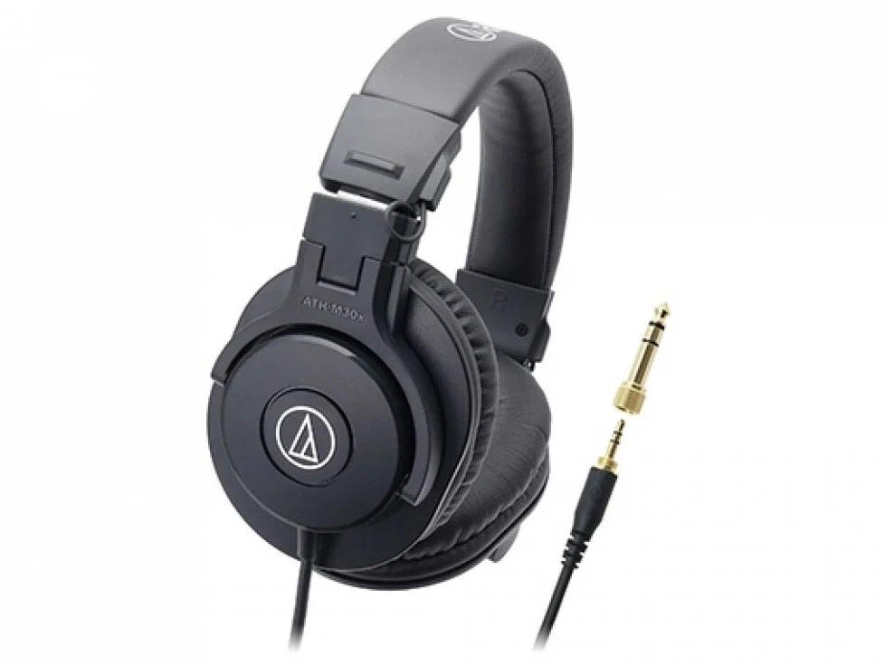 Полноразмерные проводные наушники Audio-Technica ATH-M20X черный