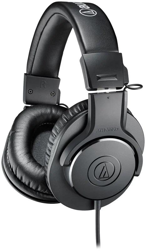 Полноразмерные проводные наушники Audio-Technica ATH-M20X черный