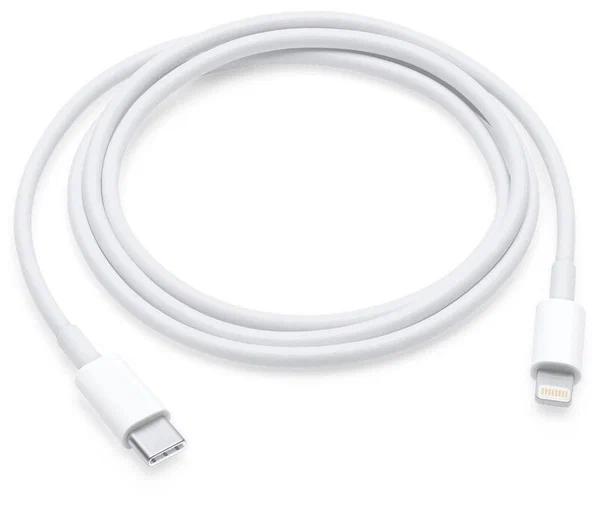 Кабель для зарядки Apple Type-C to Type-C 1м плетеный (белый)