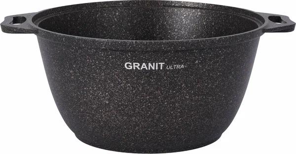 Кастрюля Kukmara 3л со стеклянной крышкой АП, линия Granit ultra