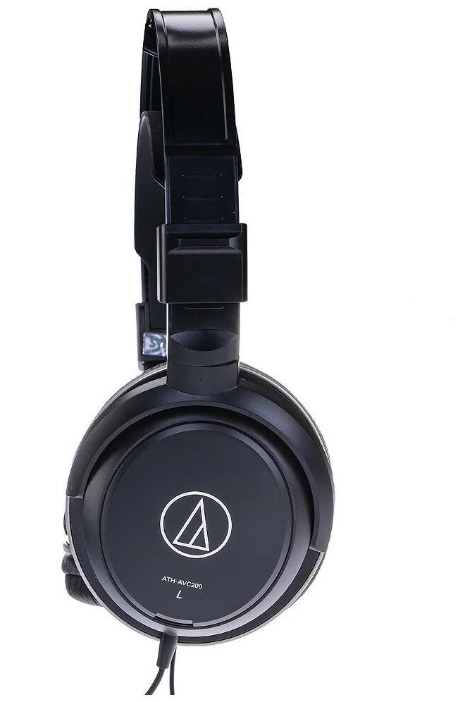 Полноразмерные проводные наушники Audio-Technica ATH-AVC200 черный