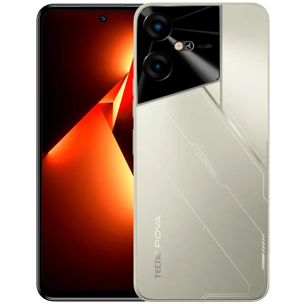 Смартфон Tecno Pova Neo 3 4/128GB Amber Gold (золотистый)