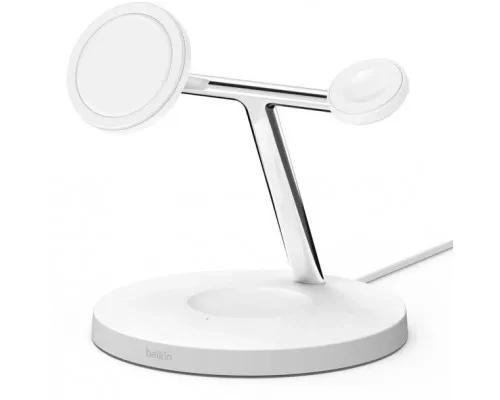 Беспроводное зарядное устройство 3в1 Belkin NB-0003 (Белый)