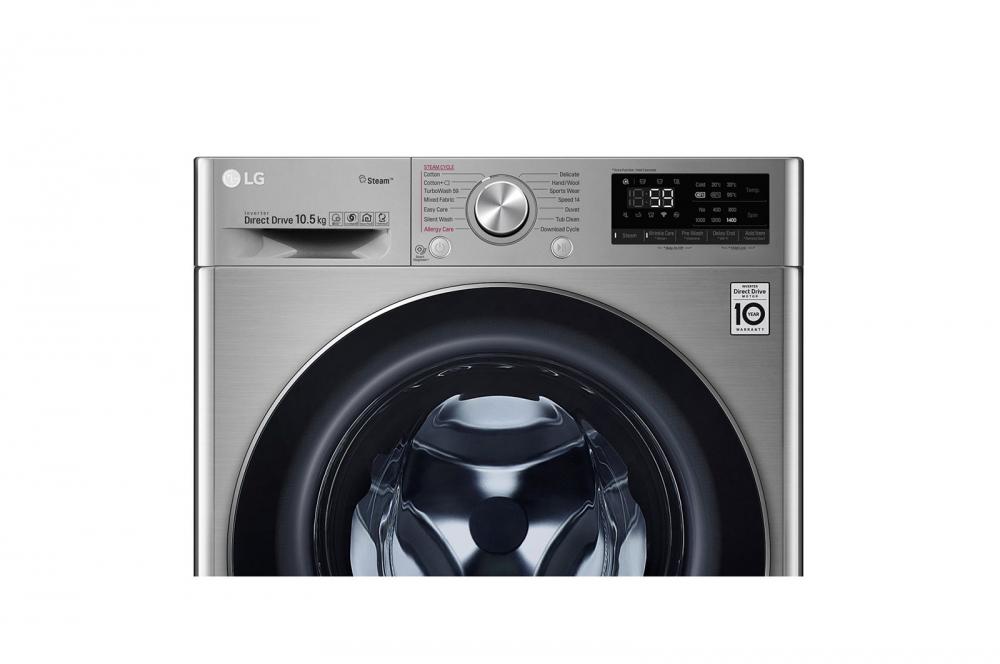 Стиральная машина LG F2V7GW9T 8,5 кг (Серый)