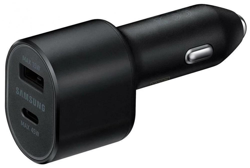 Автомобильное З/У Samsung Super Fast Dual 15-45W (черный)