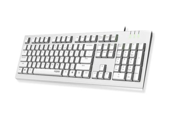 Клавиатура Rapoo NK1800 Белая