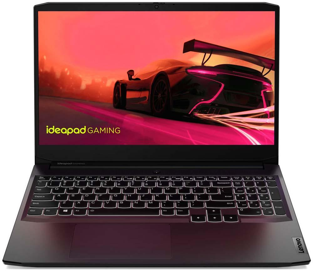 Ноутбук Lenovo IdeaPad Gaming 3 RYZEN 7 5800H DDR 16GB 512GB M2 SSD RTX3060 6GB 15.6 FHD 120Hz Black