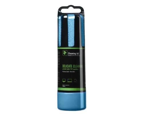 Чистящая жидкость для монитора 2E Cleaning Kit Liquid for LED / LCD 150ml + Cloth, Blue