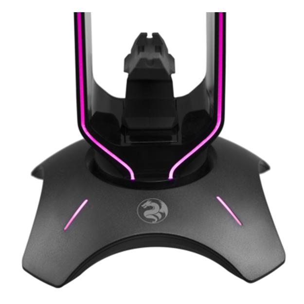 Подставка 3в1 для игровых наушников (пластиковая) 2E GAMING Headset Stand 3in1 RGB USB Black
