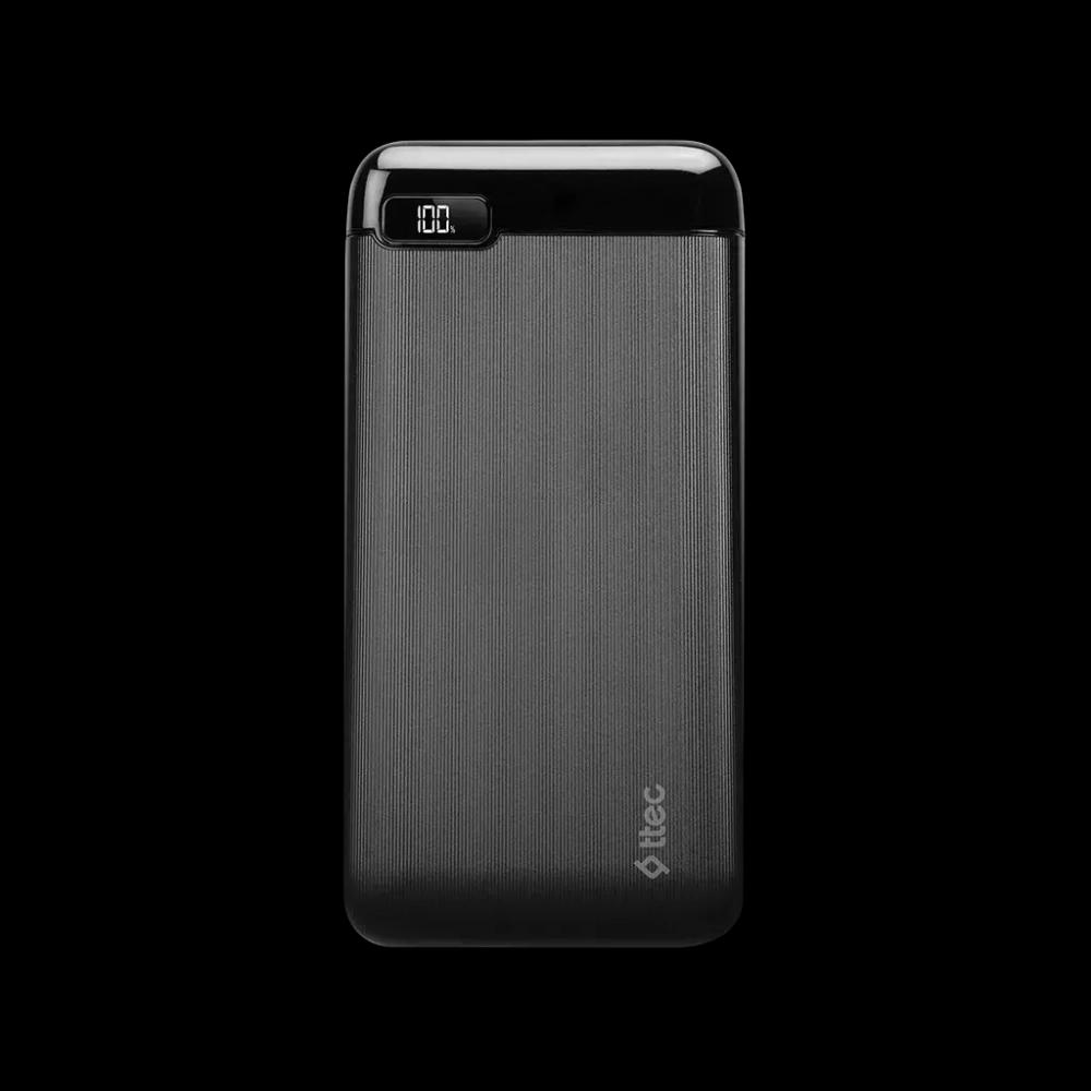 Power bank TTEC PowerSlim LCD PD 10000 mAh 2BB185S (черный) акция