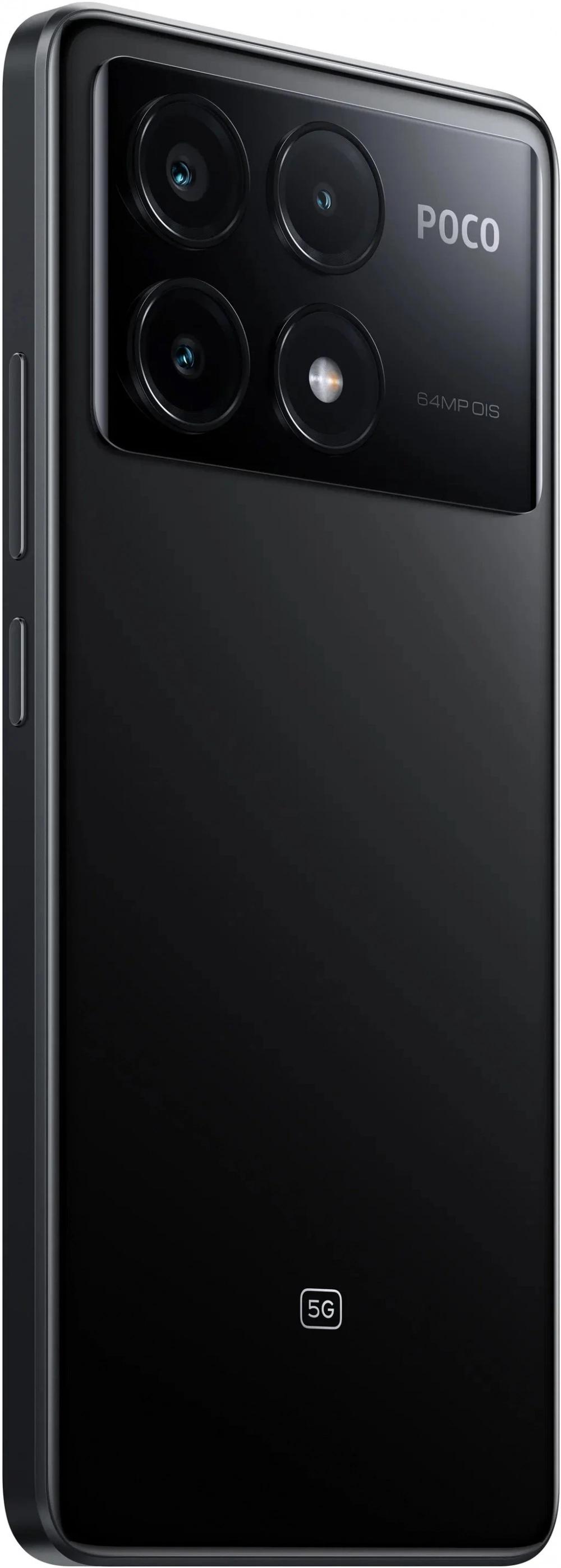 Смартфон Xiaomi Poco X6 Pro 12/512GB Черный (5G)