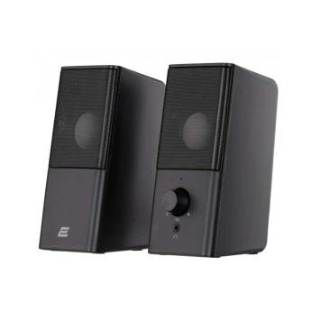 Компьютерные колонки, проводные 2E Personal Computer Speaker PCS202, 2.0, USB, Black