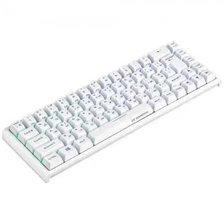 Клавиатура 2E GAMING KG350 RGB 68key USB White UKR