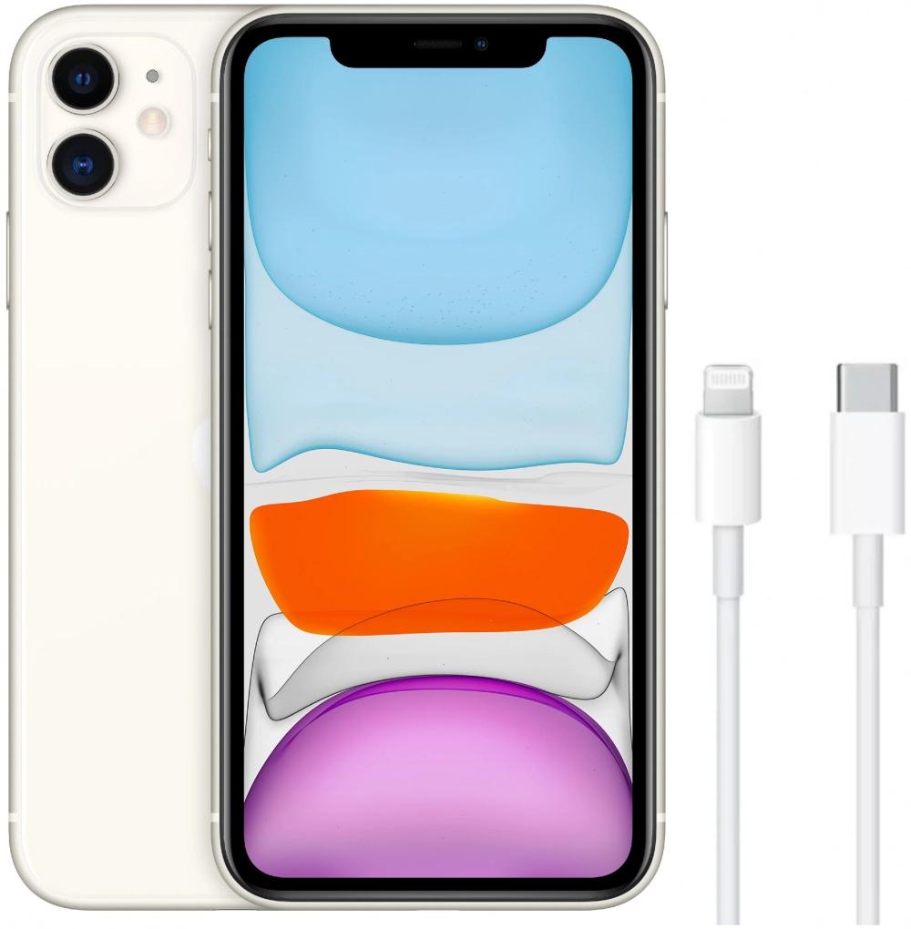 Смартфон iPhone 11 128Gb white