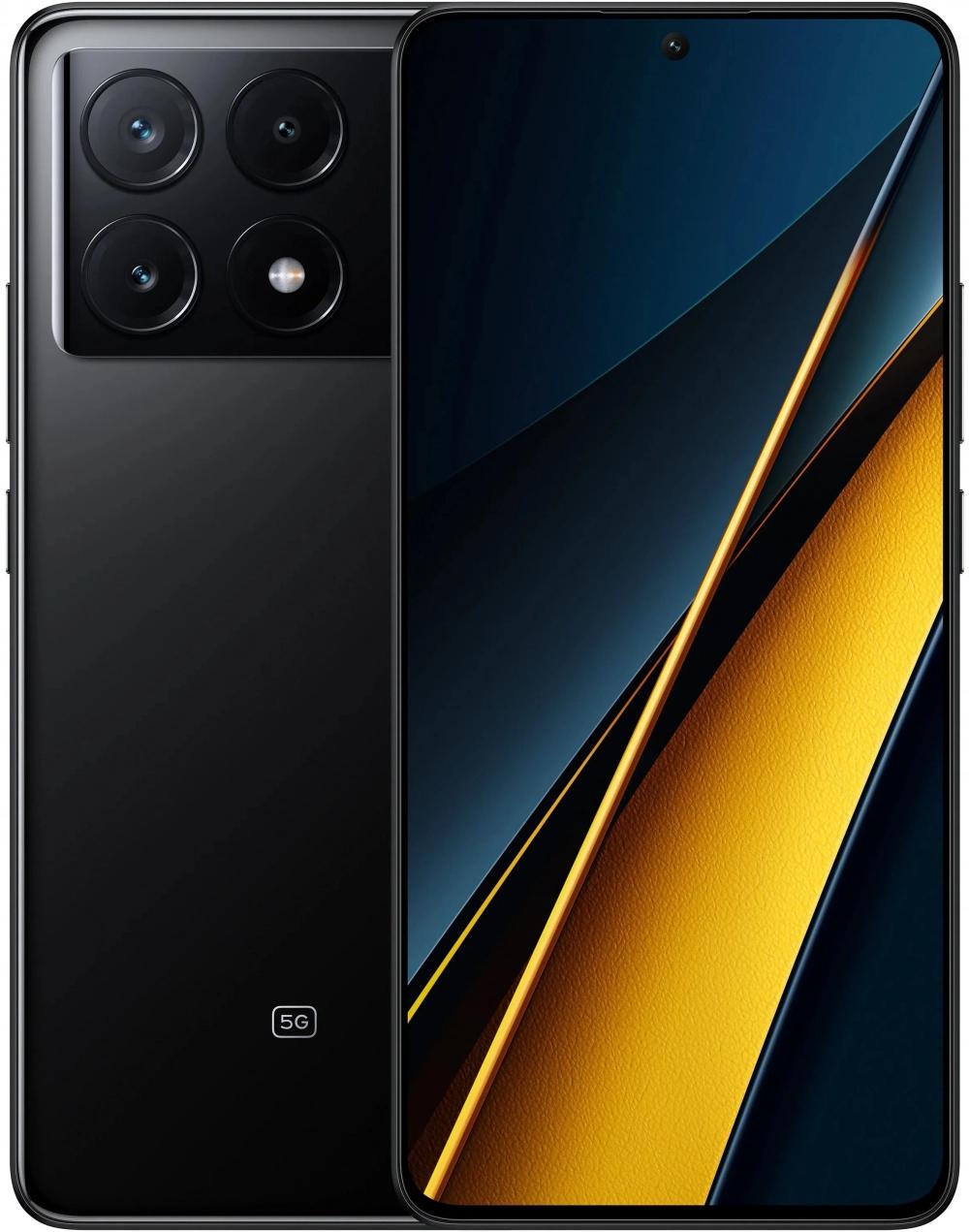Смартфон Xiaomi Poco X6 Pro 12/512GB Черный (5G)