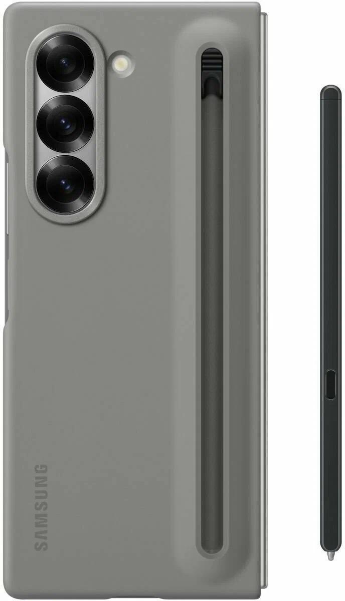 Оригинальный чехол  для Galaxy Z Fold 6 Slim S Pen (серый)
