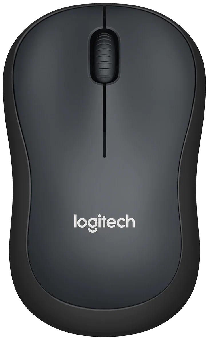 Мышь Logitech M220 Silent Charcoal