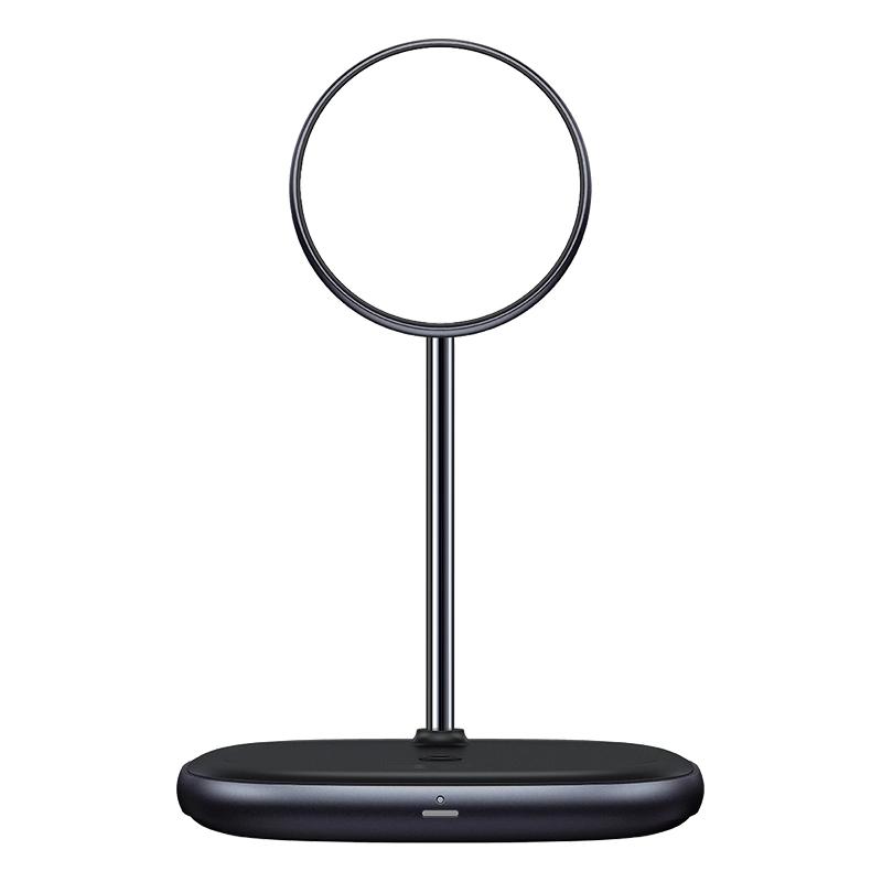 Беспроводное зарядное устройство Baseus Swan Magnetic (черный)