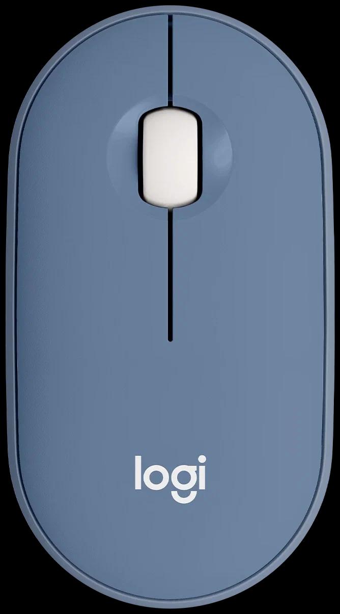 Мышь беспроводная Logitech M350 (Темно-Синяя)