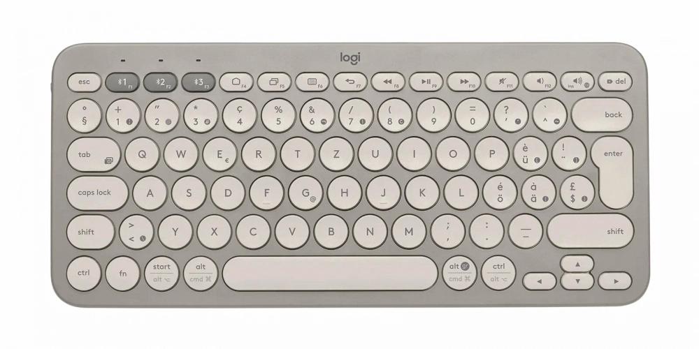 Клавиатура беспроводная Logitech K380 (Серая)