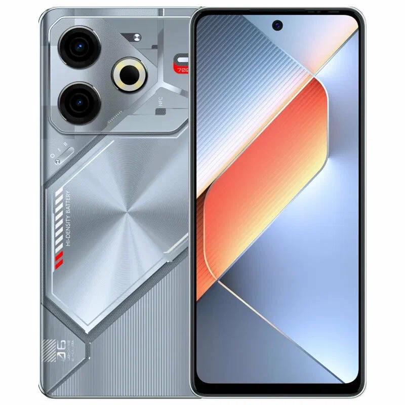 Смартфон Tecno Pova Neo 6 (LI6) 8/128GB Starry Silver
