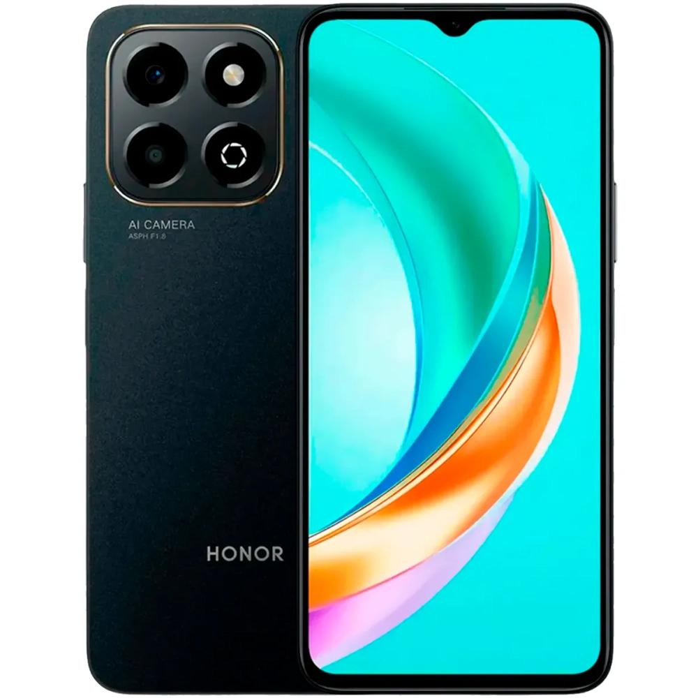 Смартфон Honor X6c 6/256GB Midnight Black (Чёрный)
