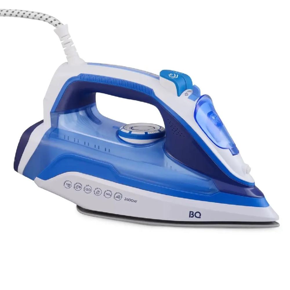Утюг BQ SI1002 2600w (белый-синий)