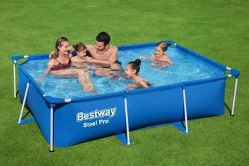 Бассейн прямоугольный каркасный BestWay 56403 259х170х61см 2300л