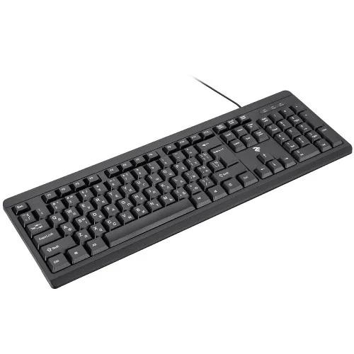 Клавиатура проводная 2E KS108 USB Black