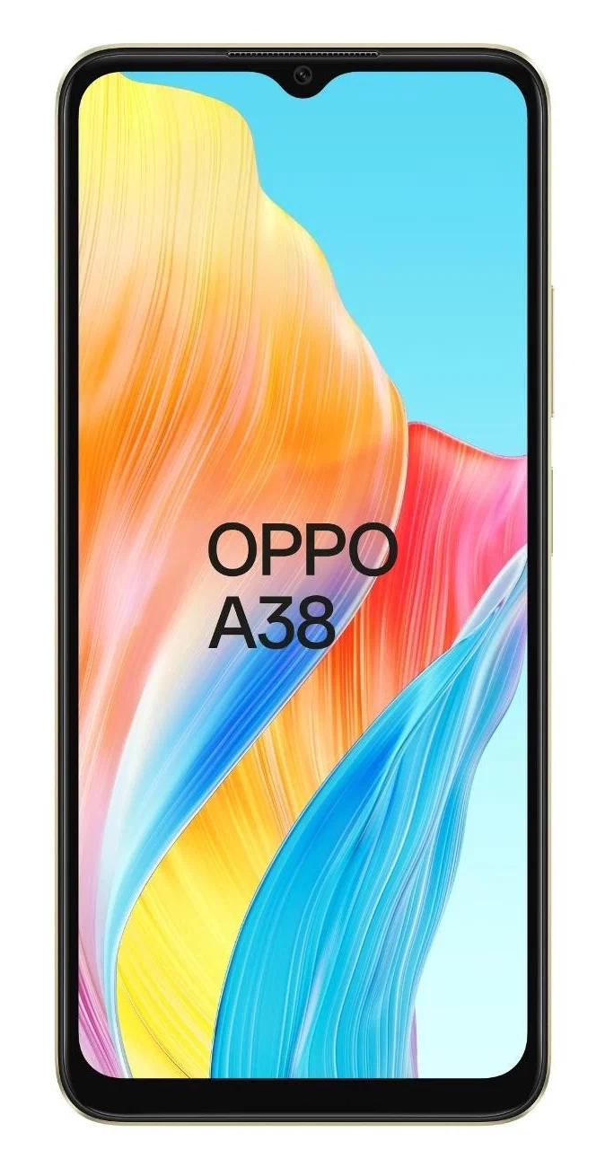 Смартфон Oppo A38 4/128GB золотистый