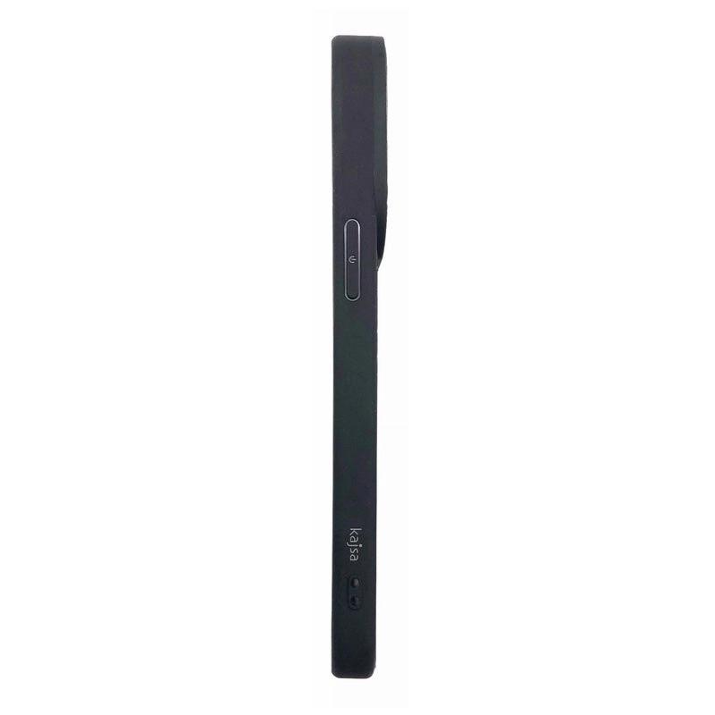 G'ilof Kajsa uchun iPhone 14 Pro (qora каменый узор)