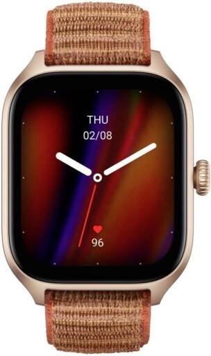 Умные часы Amazfit GTS 4 (осенний коричневый)