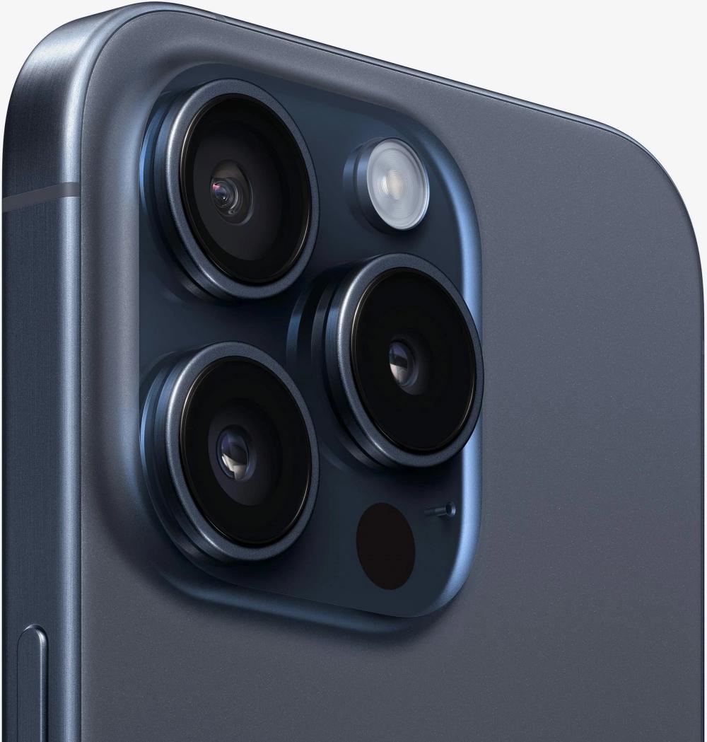Смартфон iPhone 15 Pro 128GB Blue Titanium